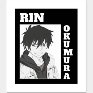 Blue Exorcist Rin Okumura Posters and Art